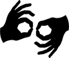 sign interpreter logo 