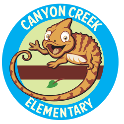 Canyon Creek chameleon logo 