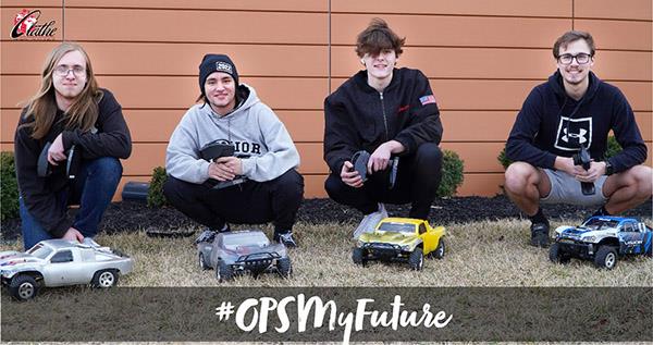 students RC drivers and their cars