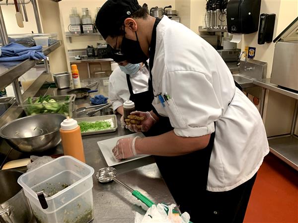 The art of making a beautiful plate takes time
