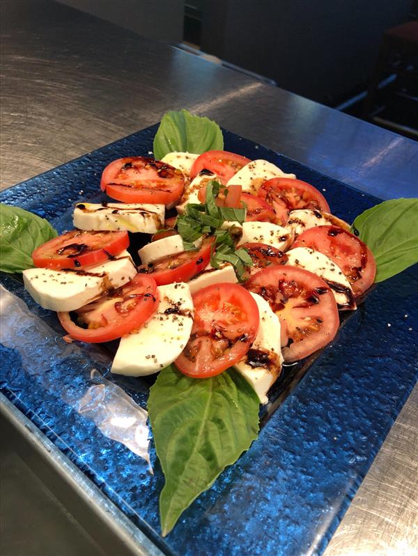 Making the plate look as good as it tastes