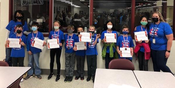 photo of math wings team