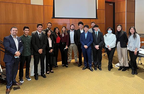 group of students at BizFest