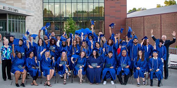 group photo of graduates from Step Up program