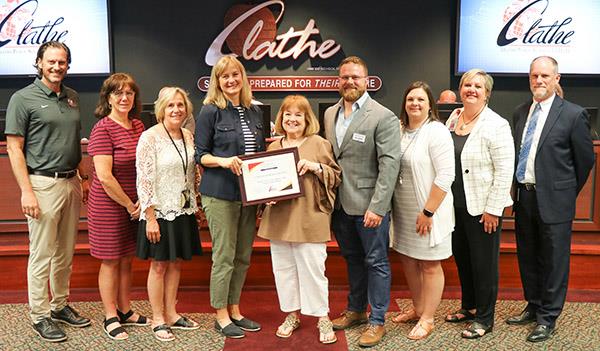 church representatives are recognized by board