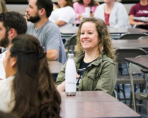 Photo of teacher smiling