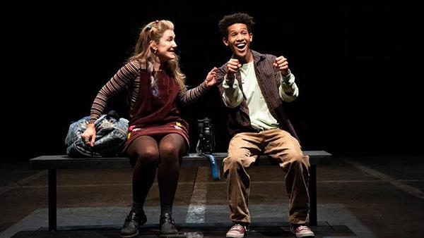 teen and actress perform on stage