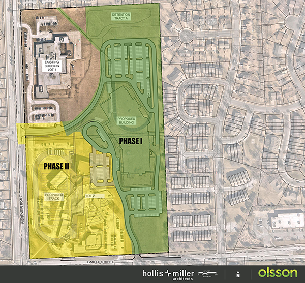 site plan for new school building