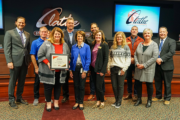 foundation representatives honored by the board