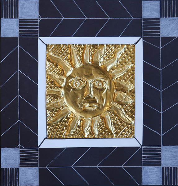 copper tooling of the sun