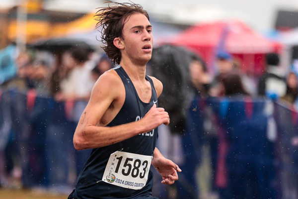 Braxton runs cross-country